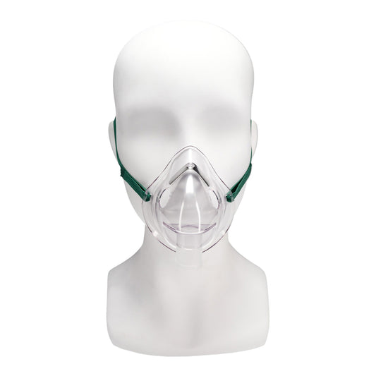 Oxygen Mask Salter Labs Nasal / Oral Style Infant Adjustable Head Strap / Nose Clip