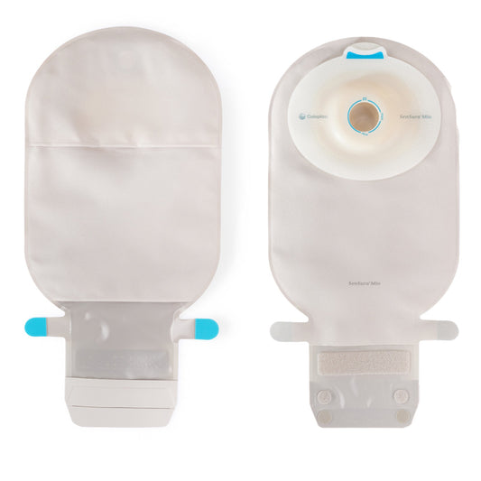 SenSura Mio Convex Light 1-Piece Opaque Ostomy Pouch, 28mm Stoma
