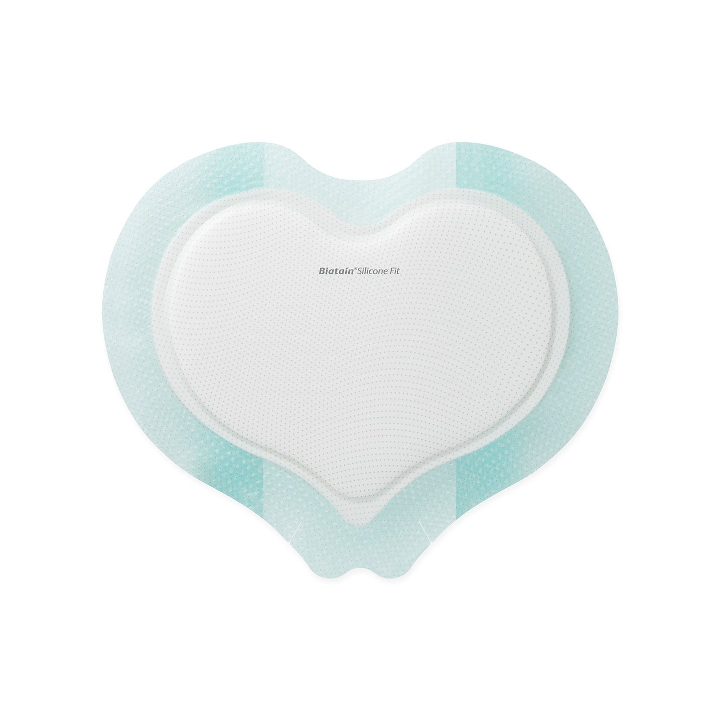 Silicone Foam Dressing Biatain Silicone Fit 9.8 X 9.8 Inch With Border Film Backing Silicone Adhesive Sacral Sterile