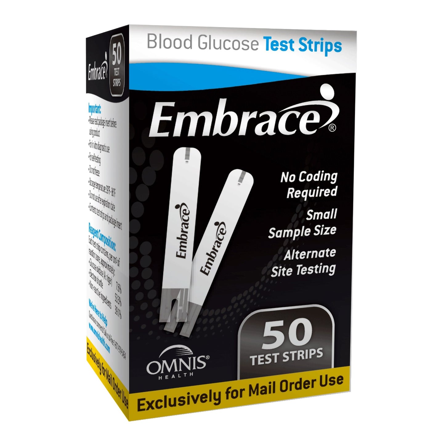 Embrace Blood Glucose Test Strips