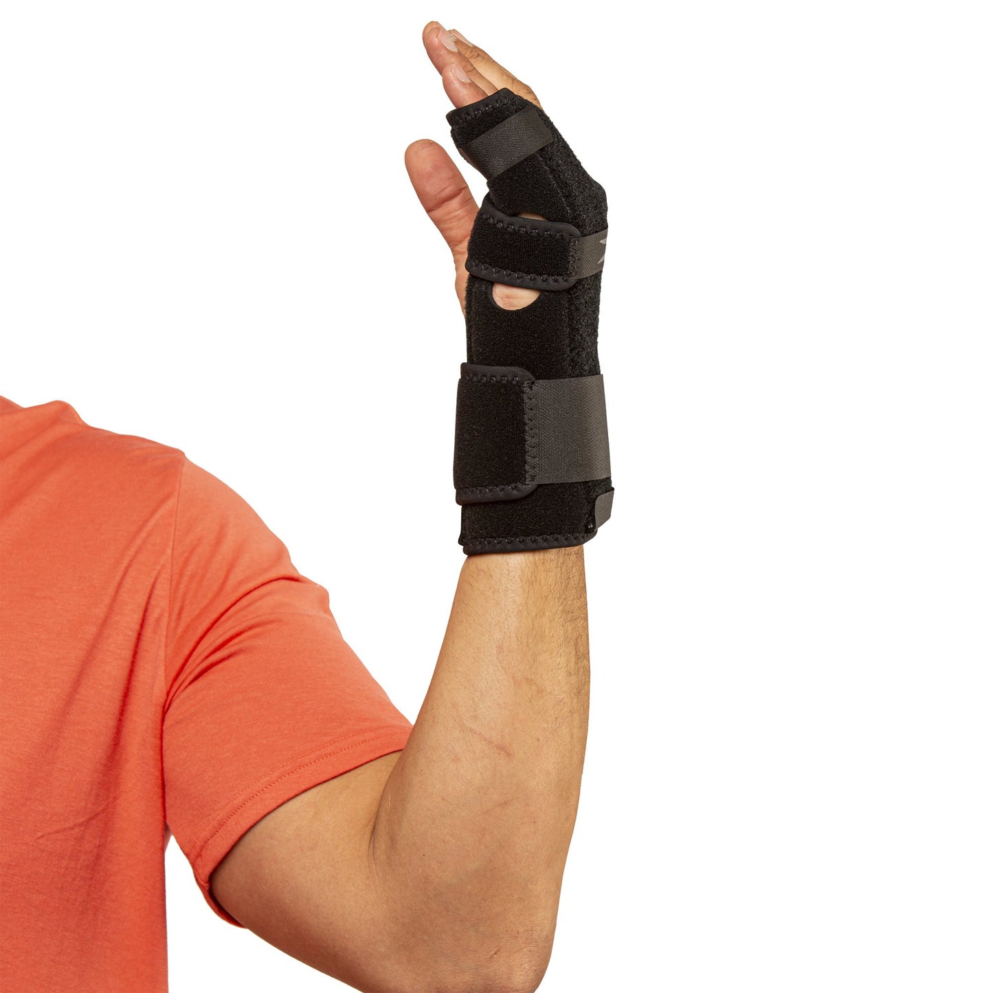 Hand / Finger Brace TKO Standard Neoprene / Nylon / UBL Left Hand Black X-Small