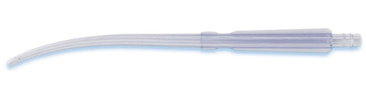 Suction Tube Handle Medline Rigid Type Flanged Tip Yankauer Style Non-Vented Sterile
