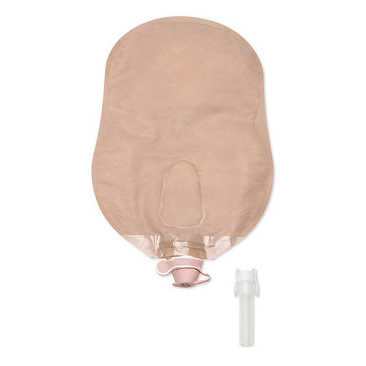 Urostomy Pouch Premier™ One-Piece System 9 Inch Length Flat, Pre-Cut 1-3/4 Inch Stoma Drainable