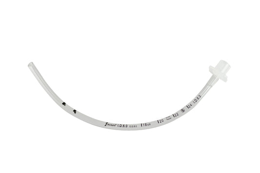 Uncuffed Endotracheal Tube Flexicare VentiSeal Curved 2.5 mm ID Neonate Murphy Eye