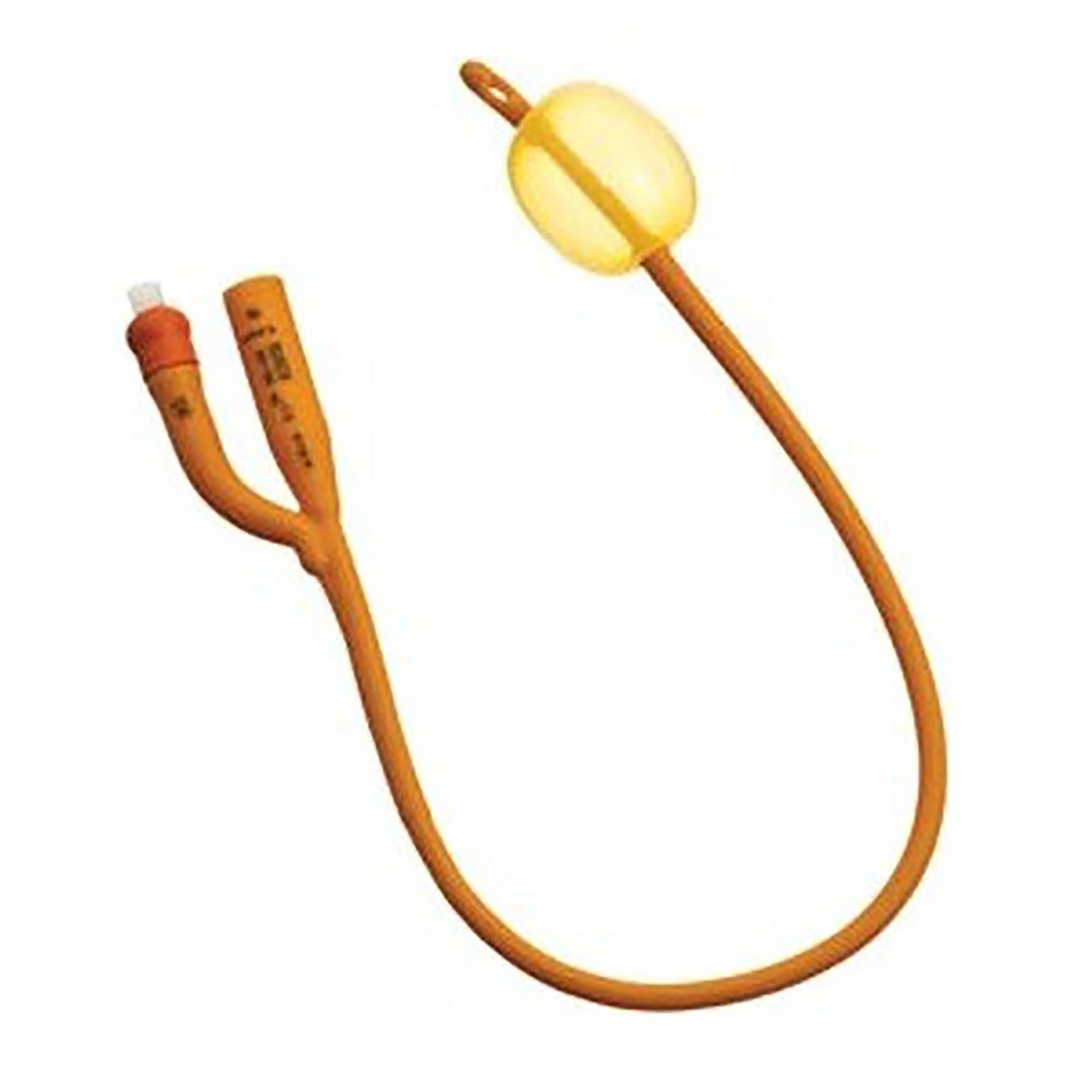 Rüsch Gold Foley Catheter, 12 Fr., 30 cc, Two Way