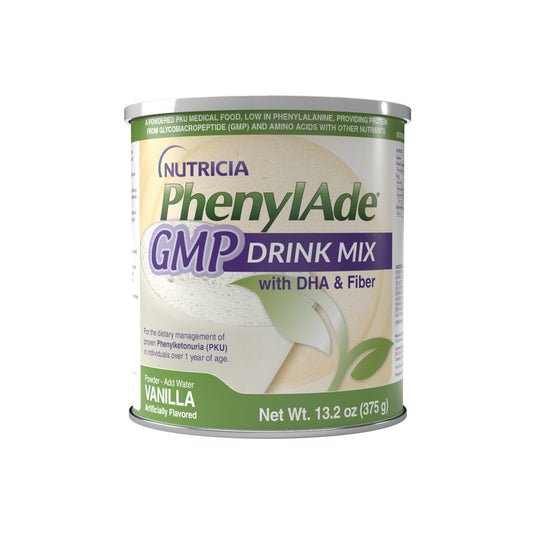 Oral Supplement PhenylAde GMP Vanilla Flavor Powder 13.2 oz. / 375 Gram Canister