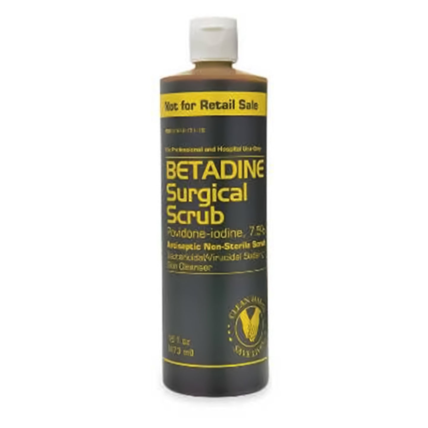 Surgical Scrub Solution Betadine 4 oz. Bottle 7.5% Strength Povidone-Iodine NonSterile