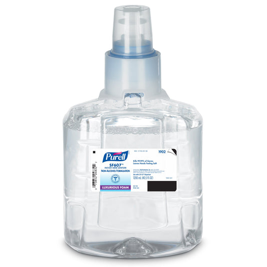 Purell SF607™ BZK Hand Sanitizer Foam. 1,200 mL Refill for LTX™ Dispensers