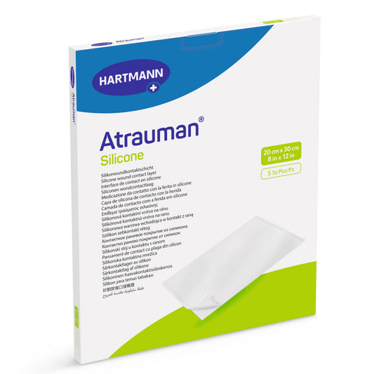 Atrauman Silicone Sterile Wound Contact Layer Dressing, 8 X 12 Inch