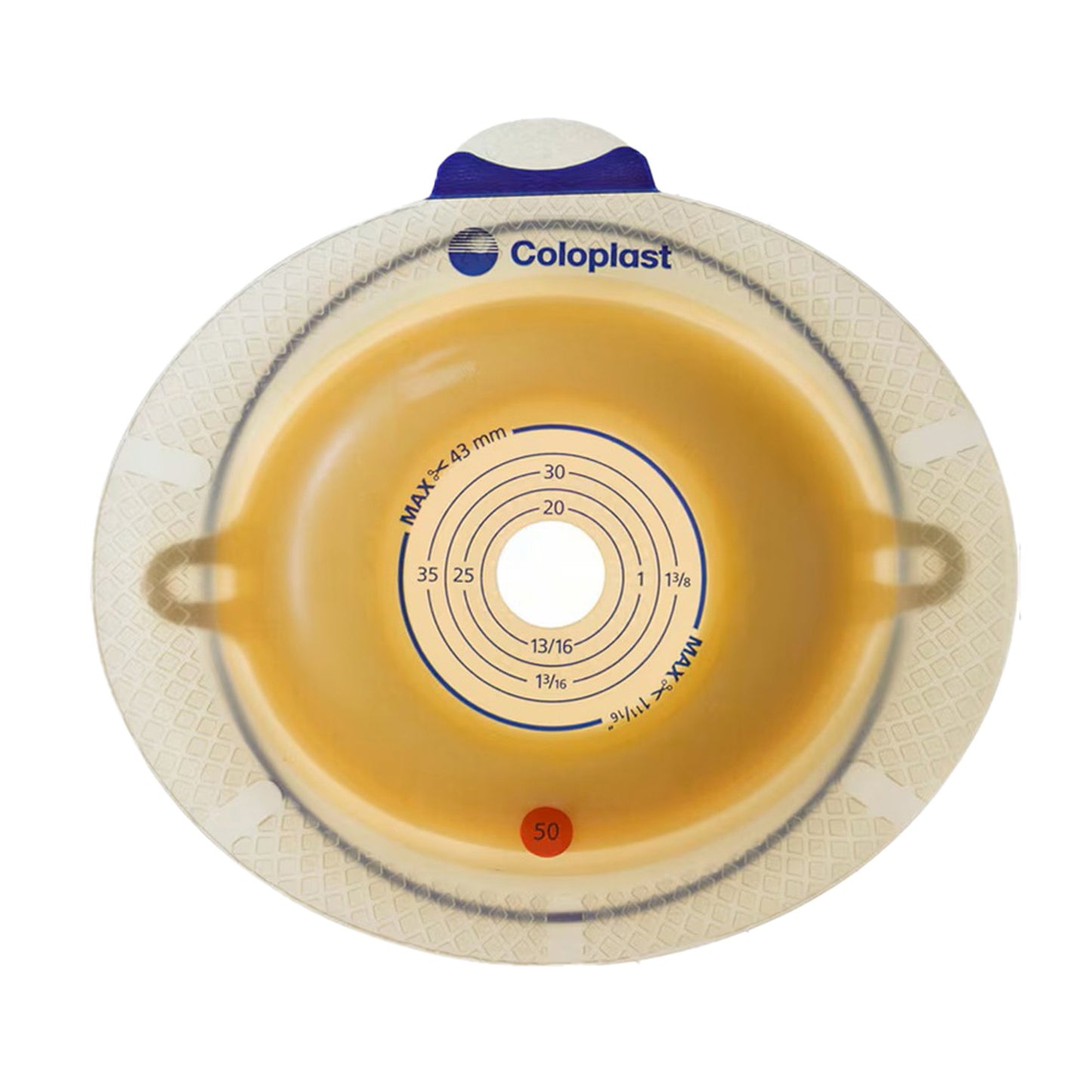 SenSura Convex Light Flex Ostomy Barrier Trim to fit 15 – 33mm, Red Match