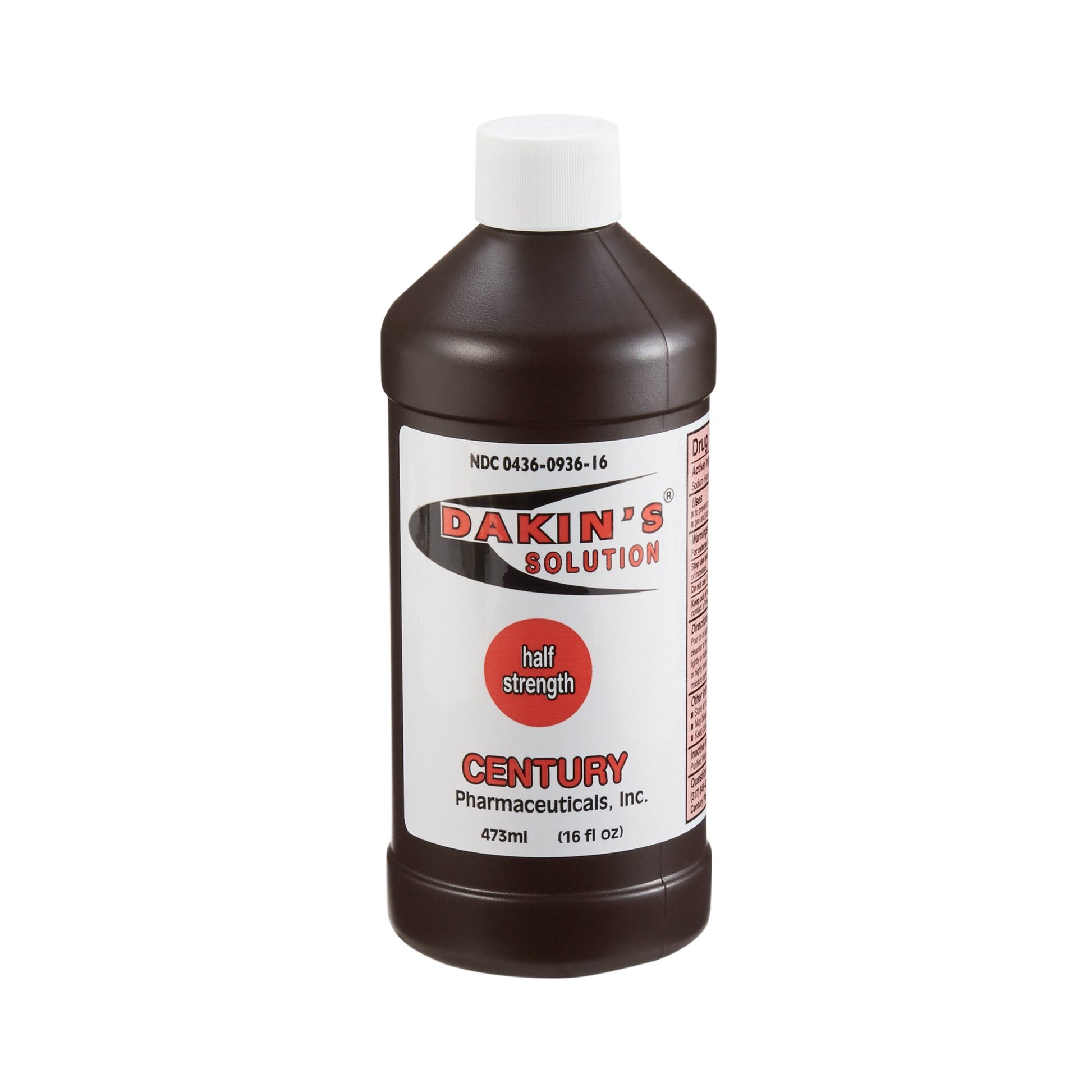 Dakins Solution Half Strength Antimicrobial Wound Cleanser, 16-ounce bottle