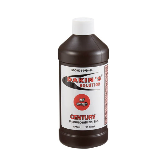 Dakins Solution Half Strength Antimicrobial Wound Cleanser, 16-ounce bottle