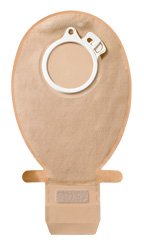 SenSura Click Wide Two-Piece Drainable Transparent, 11½ Inch Length,