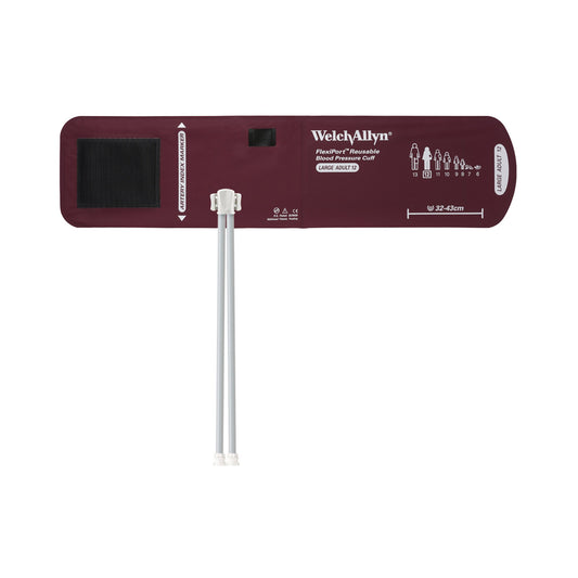 FlexiPort Blood Pressure Cuff, Size 12, Burgundy