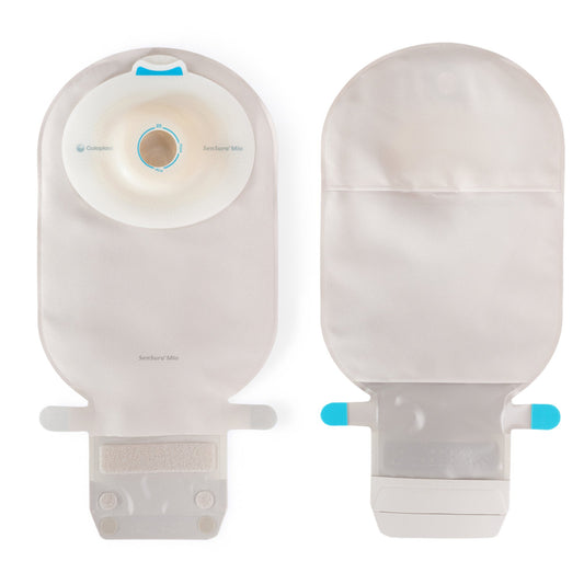 SenSura Mio Convex Light 1-Piece Opaque Ostomy Pouch, 25 mm Stoma