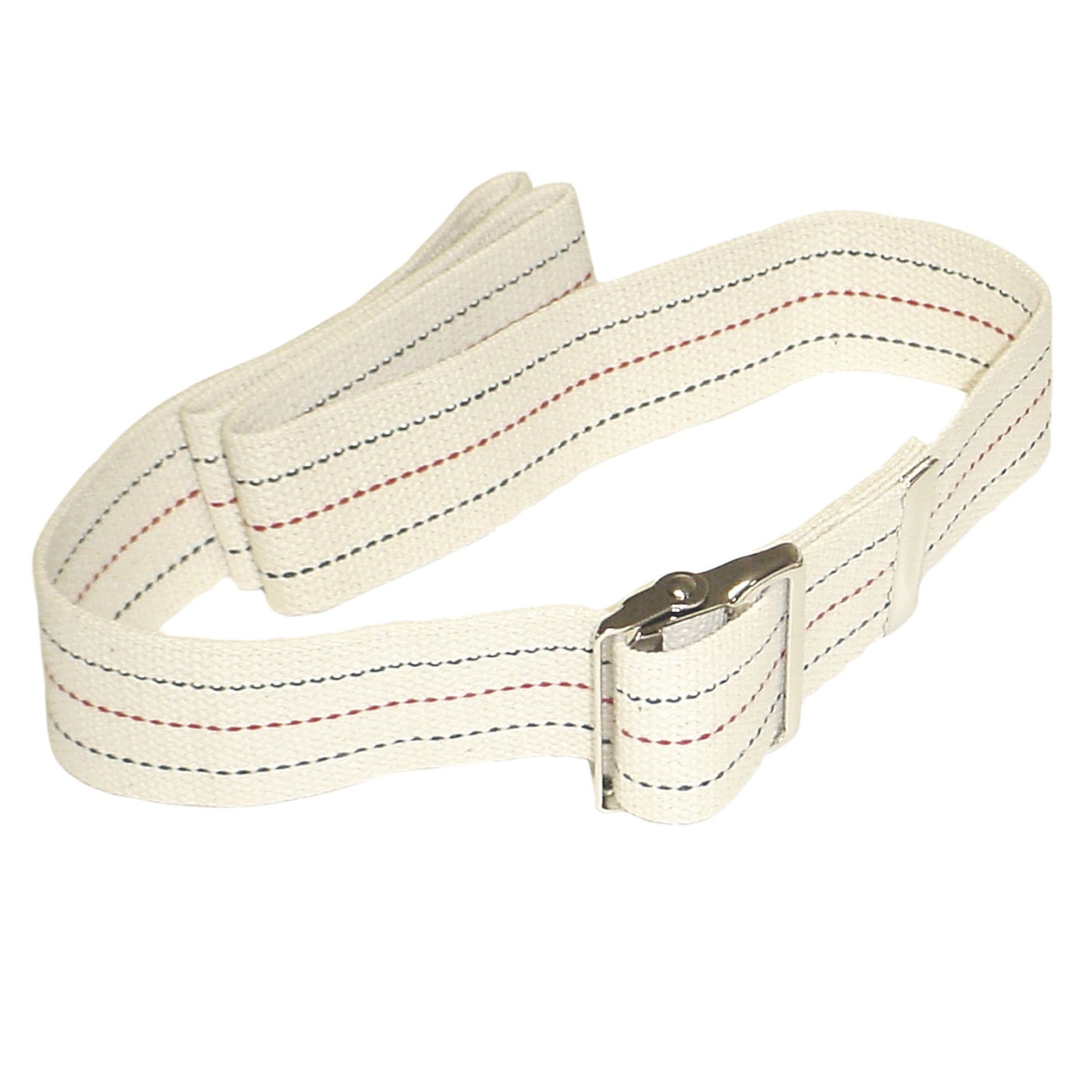 Gait Belt FabLife™ 48 Inch Length Pinstripe Cotton