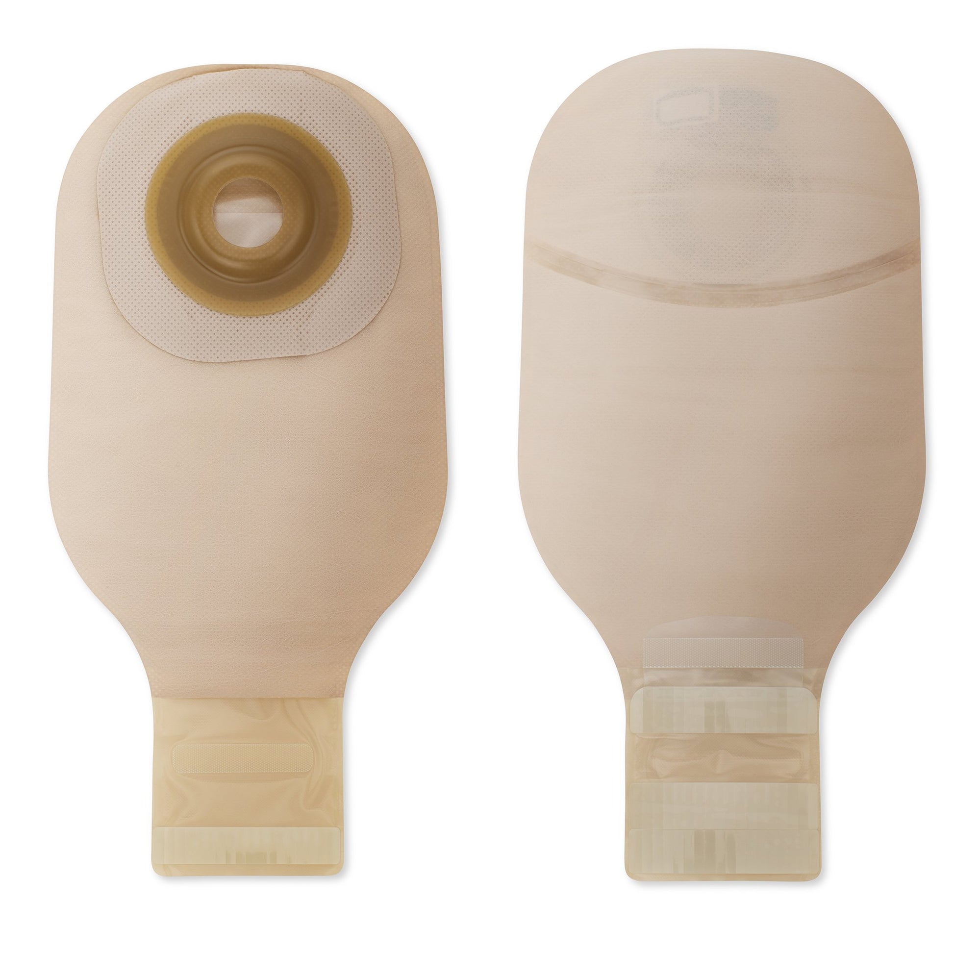 Premier™ Flextend™ One-Piece Beige Ostomy Pouch, Pre-cut to Fit 22 mm Stomas