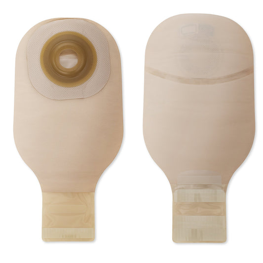 Premier™ Flextend™ One-Piece Beige Ostomy Pouch, Pre-cut to Fit 22 mm Stomas