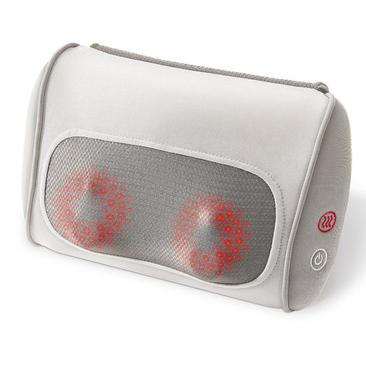 Homedics Shiatsu Massage Pillow with Soothing Heat and Freezable Gel Pack
