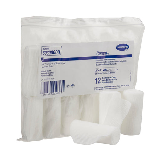Conco Conforming Bandage, 3 Inch x 4-1/10 Yard, 1-Ply
