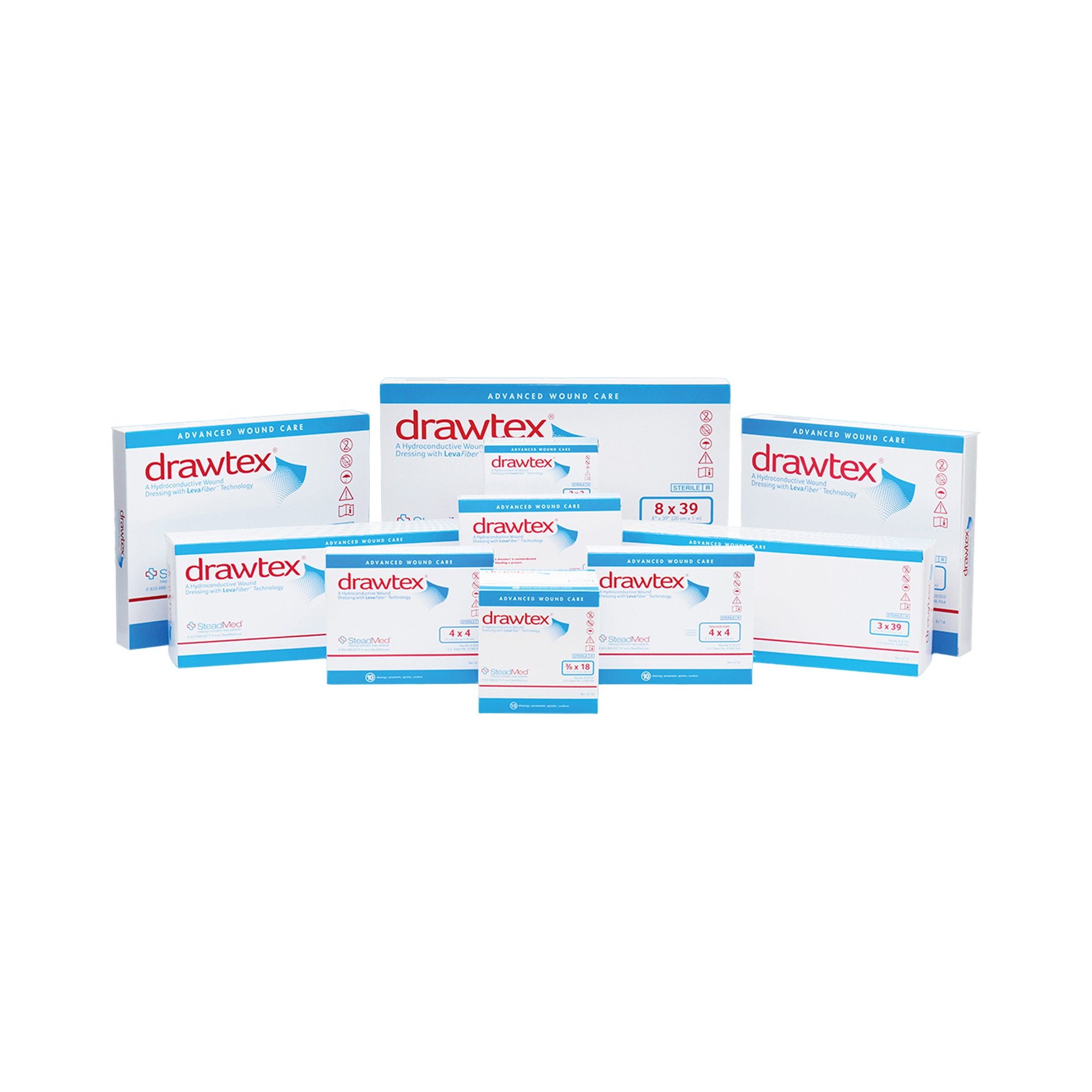 Drawtex Nonadherent Dressing, 4 x 39 Inch – SurfMed