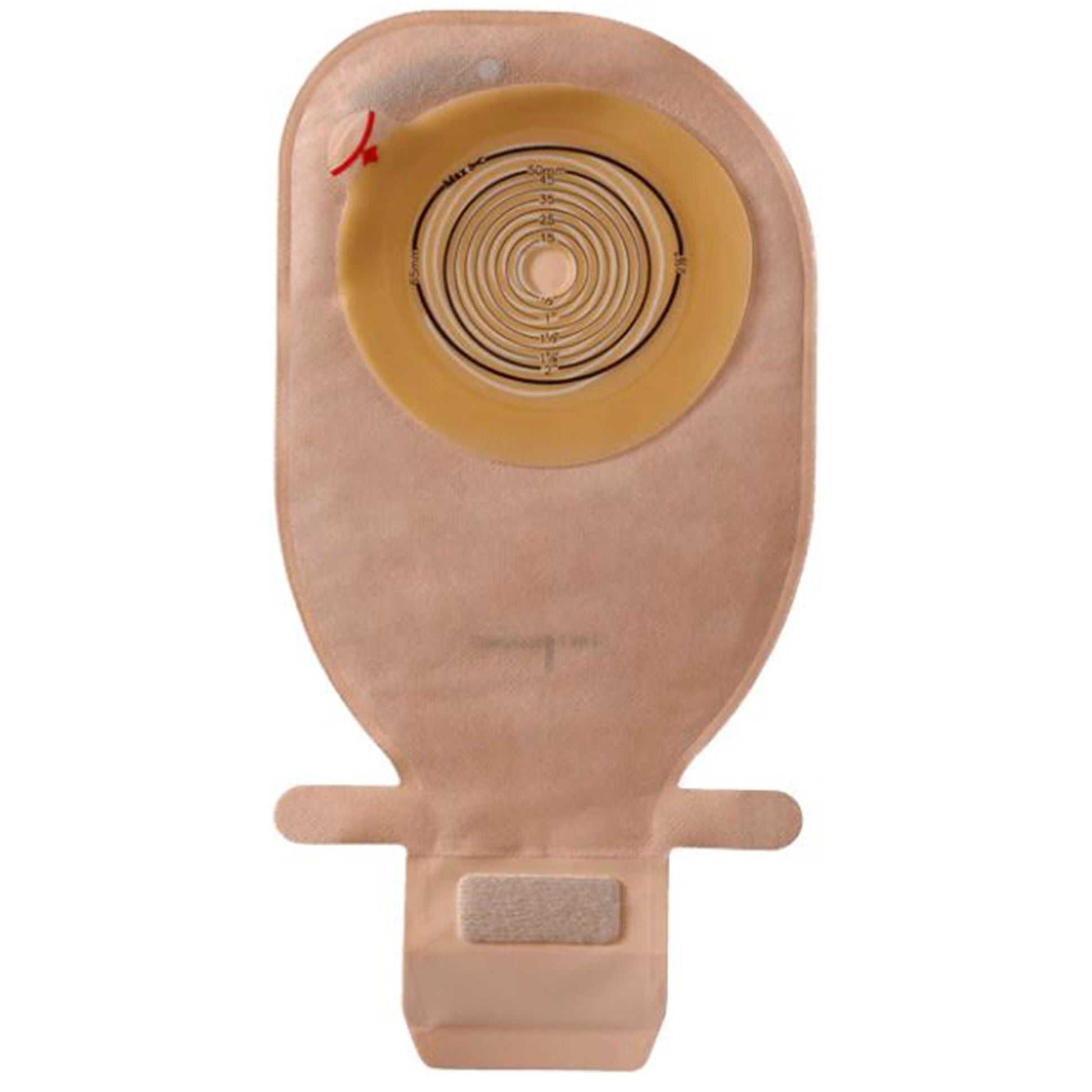 Assura Flat One-Piece Opaque Ostomy Pouch, Cut to Fit Stomas 10 – 75 mm