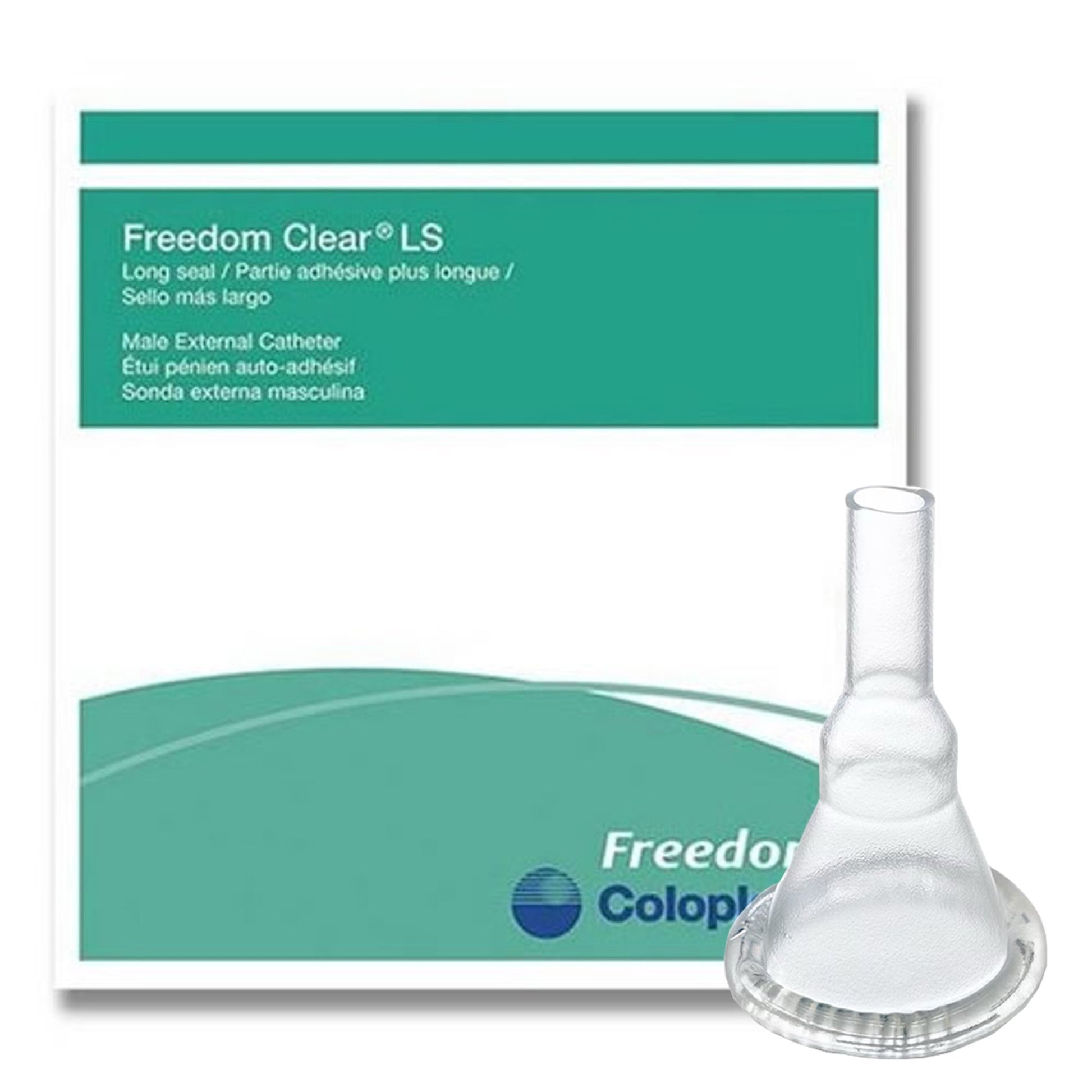 Freedom Clear LS Male External Catheter, Small