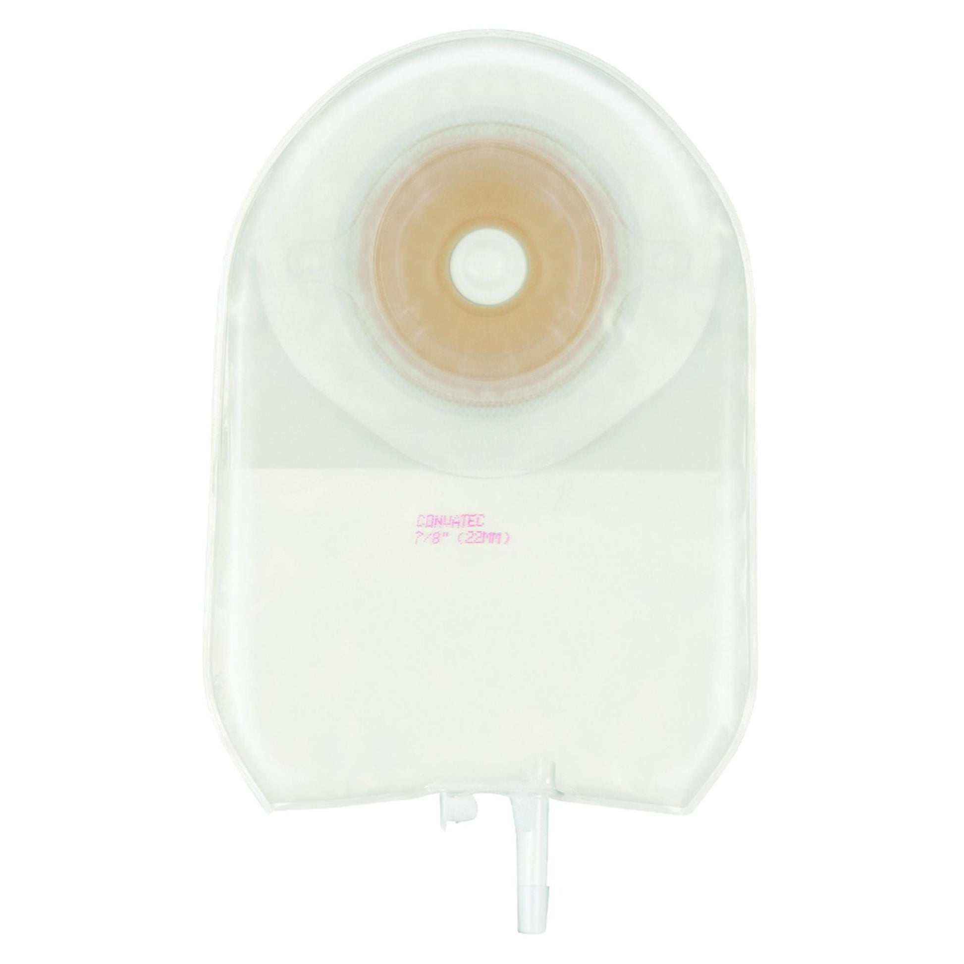 ActiveLife One-Piece Transparent Urostomy Pouch, Pre-cut to Fit 22mm Stomas