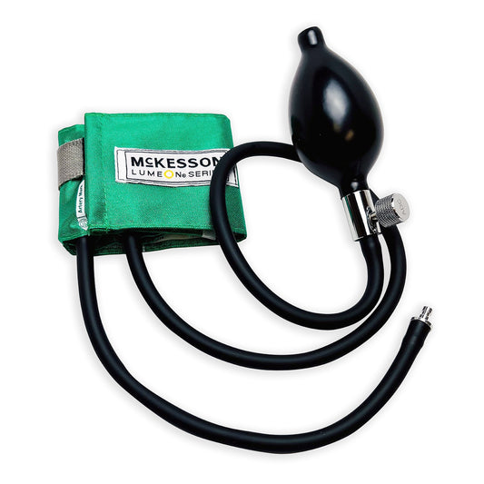 McKesson Lumeon™ Blood Pressure Cuff and Bulb, Small Cuff, 13.9 – 19.5 cm, Child