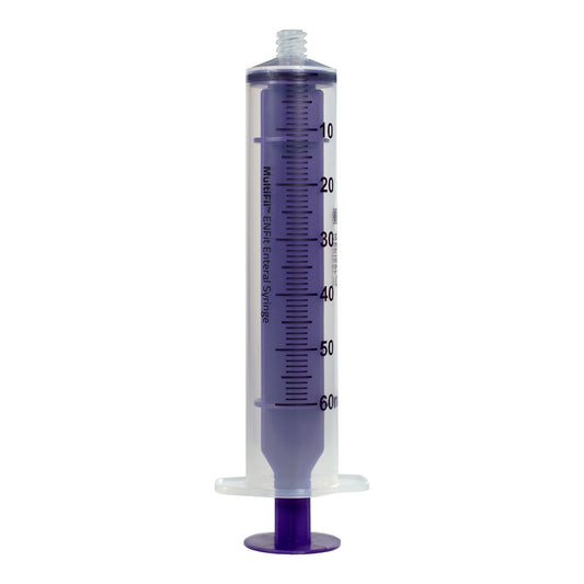 Enteral / Oral Syringe Vesco 60 mL Enfit Tip Without Safety