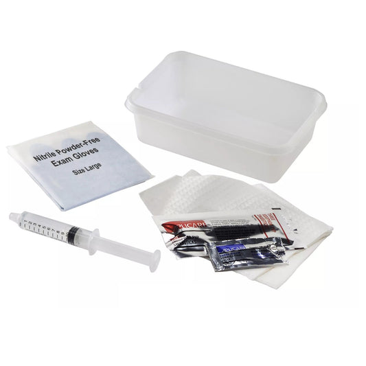 Dover™ Universal Indwelling Catheter Tray, 30cc Syringe, PVP