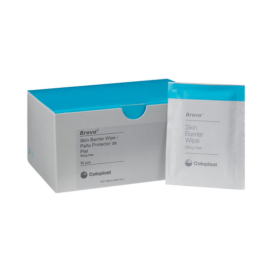 Brava Sting-Free Skin Barrier Wipes, 2.75 x 4 Inch