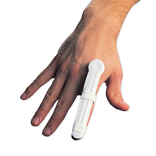 Finger Splint Plastalume Adult Size A-2 Without Fastening Left or Right Hand White