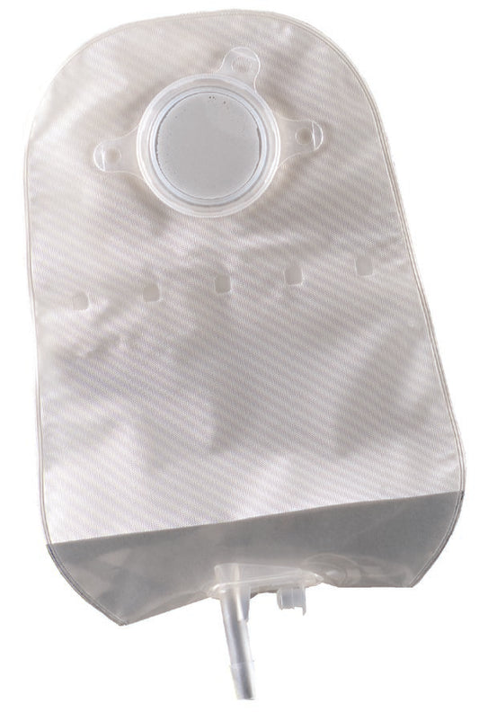 Sur-Fit Natura Two-Piece Drainable Transparent Urostomy Pouch, 10 Inch Length, 1 Inch Flange