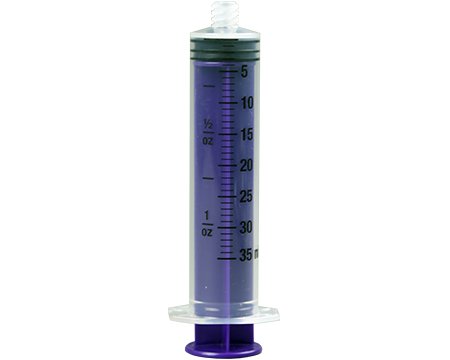 Enteral / Oral Syringe Vesco 35 mL Enfit Tip Without Safety