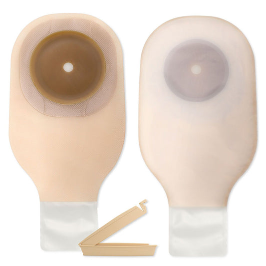 Premier™ Flextend™ One-Piece Transparent Colostomy Pouch, Cut to fit up to 38 mm