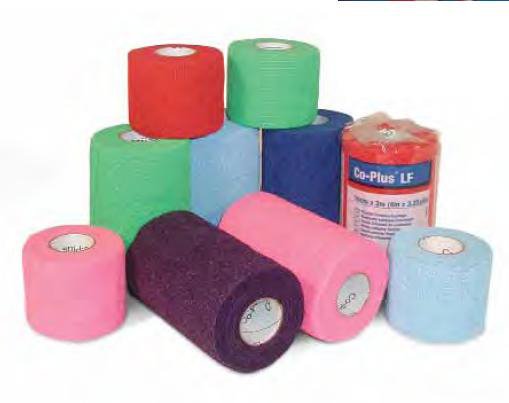 Co-Plus LF Self-adherent Closure Cohesive Bandage, 2 Inch x 5 Yard
