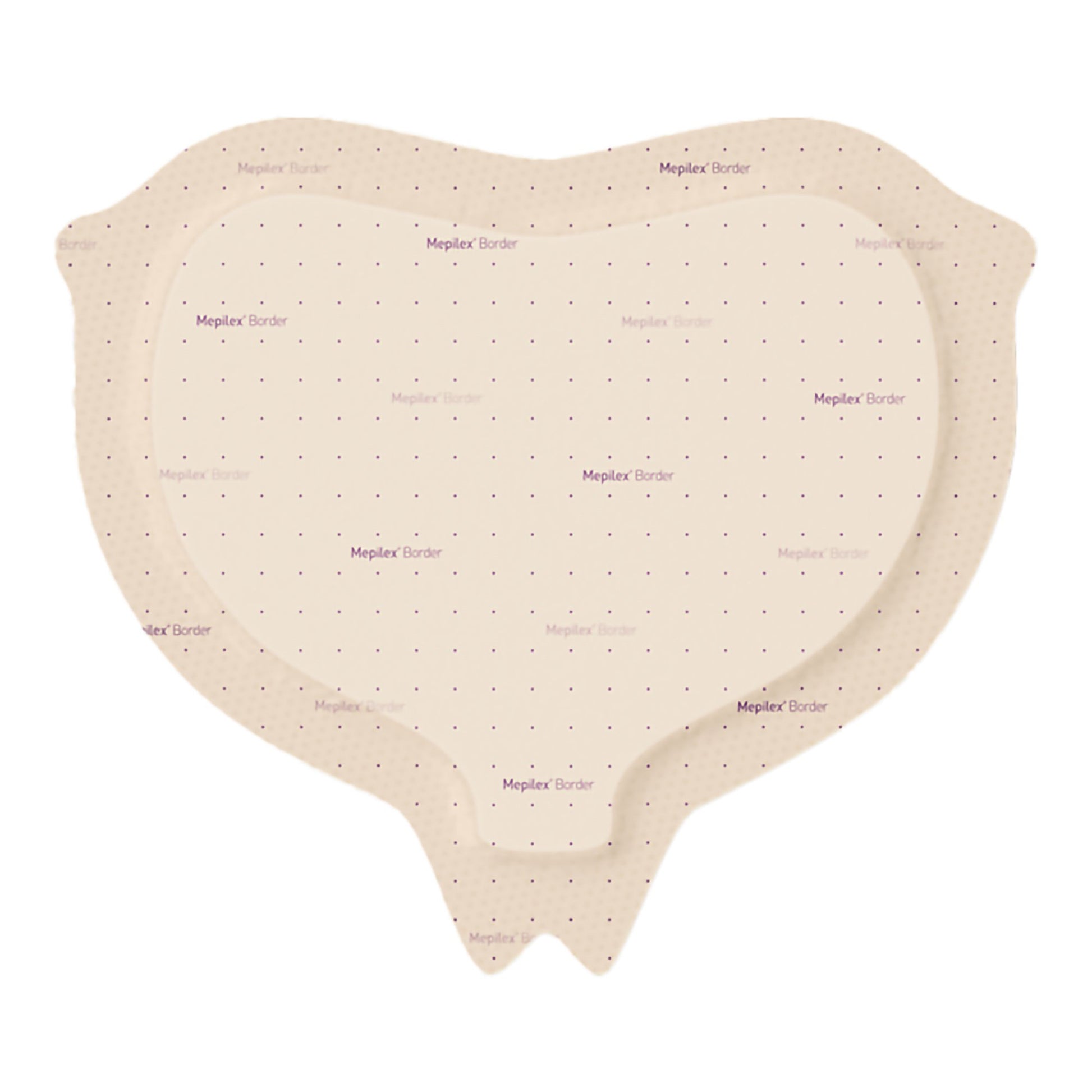 Mepilex Border Sacrum Foam Dressing, 22 x 25 Centimeter