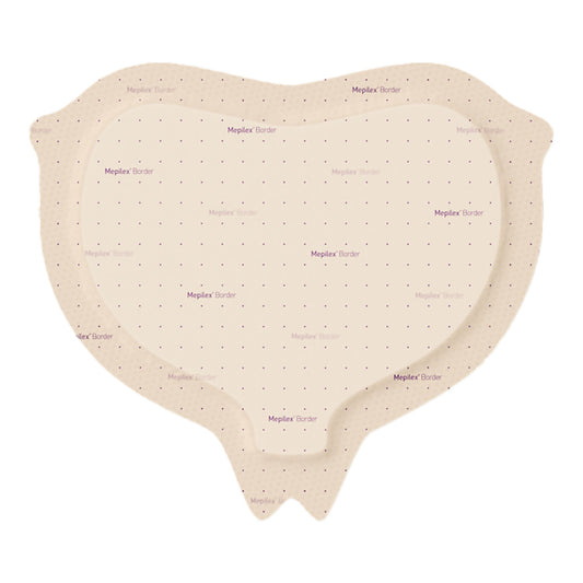 Mepilex Border Sacrum Foam Dressing, 22 x 25 Centimeter