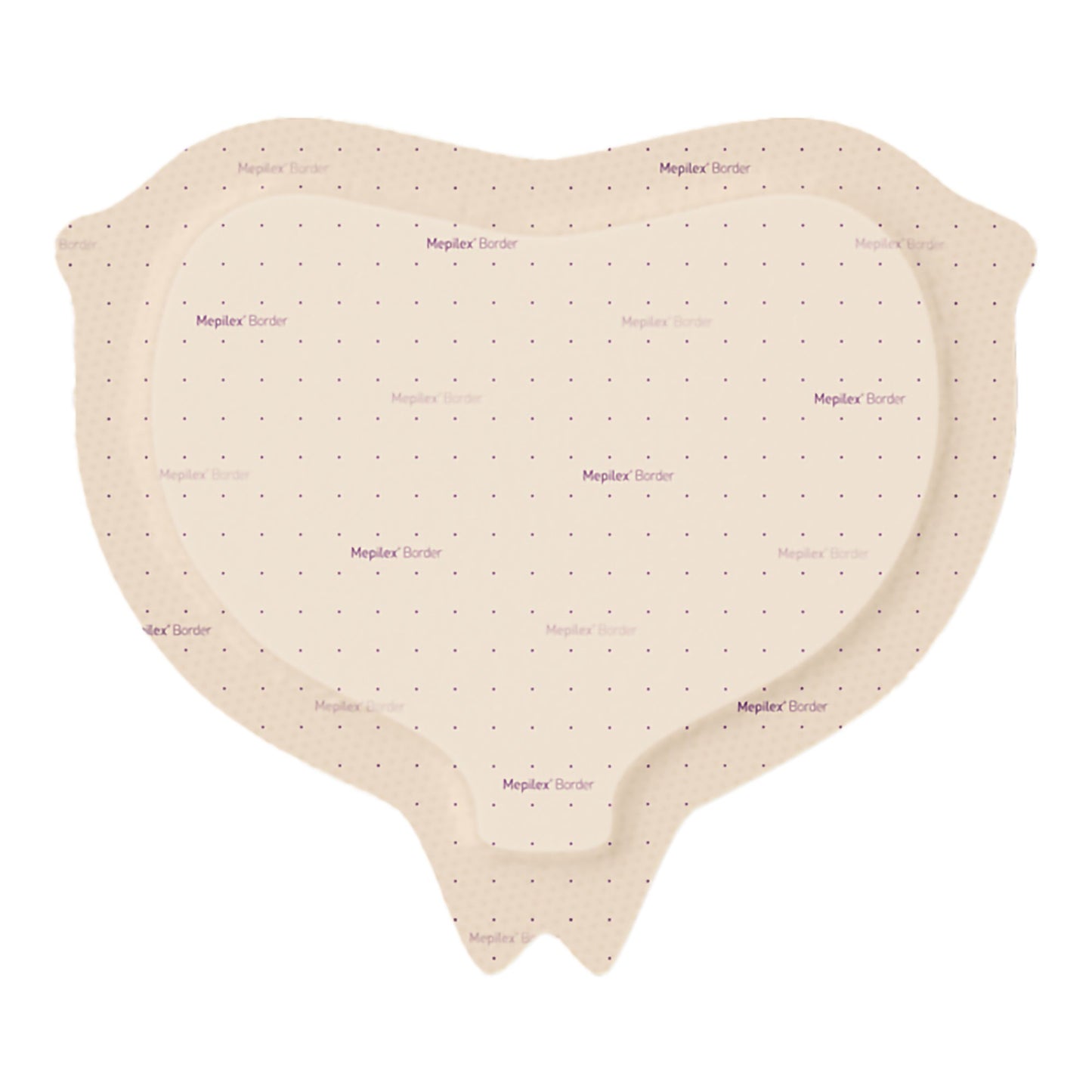 Mepilex Border Sacrum Foam Dressing, 22 x 25 Centimeter