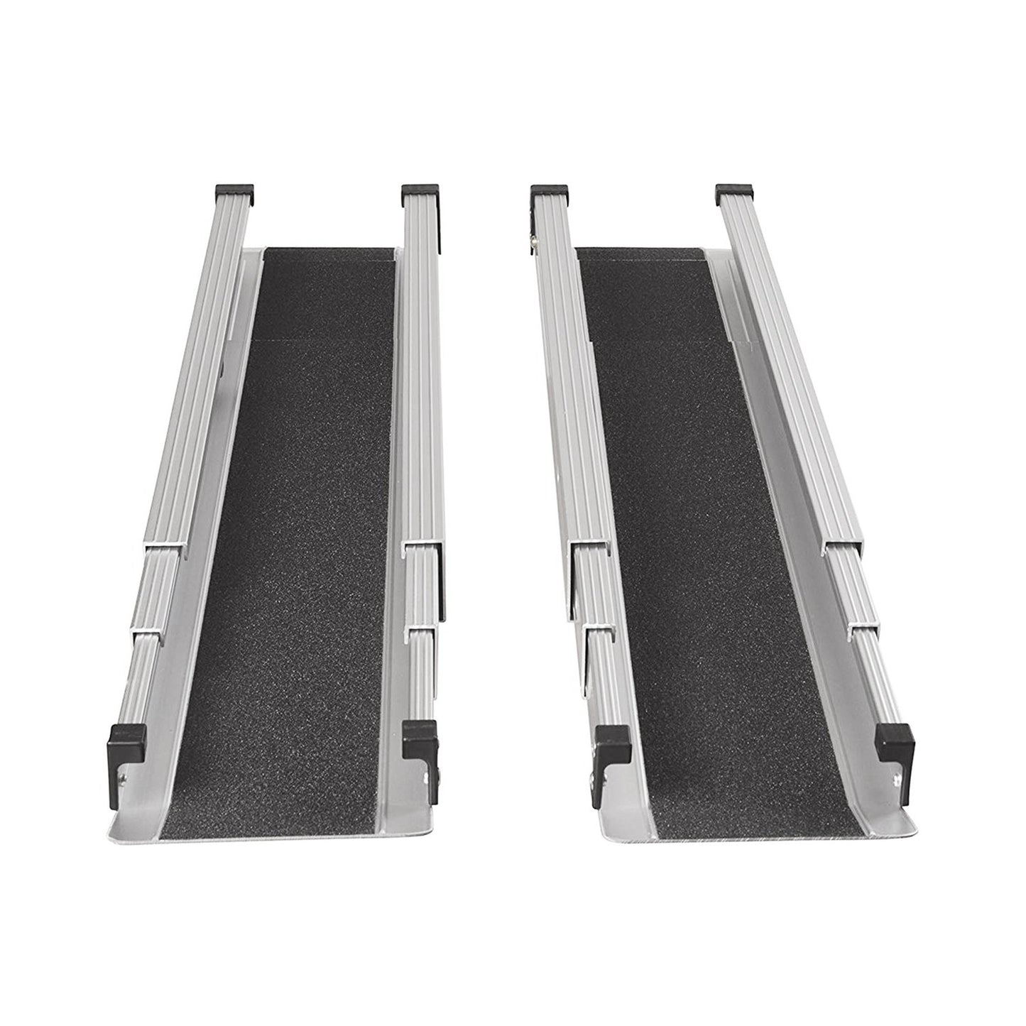 Mabis Wheelchair Ramp, For Use With Wheelchair, 3 - 5 in. L x 7 in. W, Aluminum