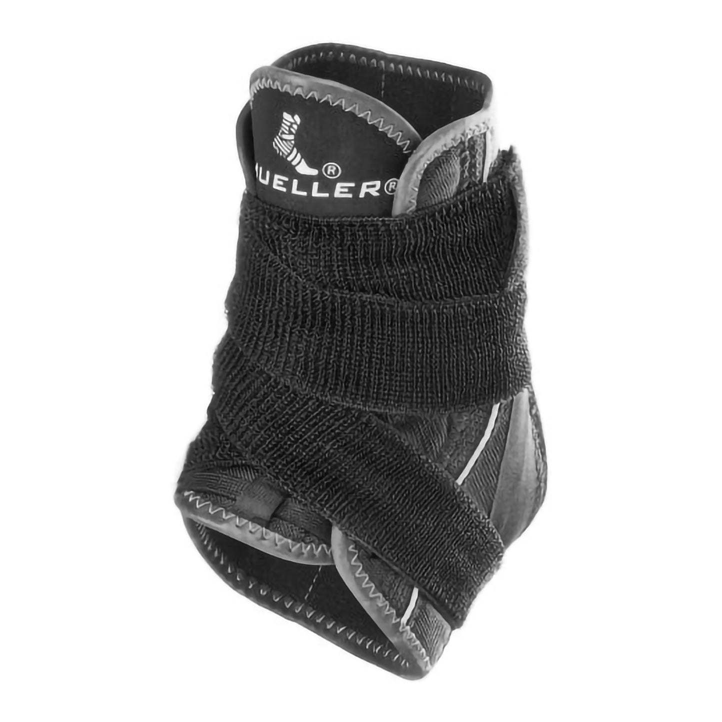 Ankle Support Mueller Hg80 Medium Hook and Loop Strap Closure / Lace-Up Foot