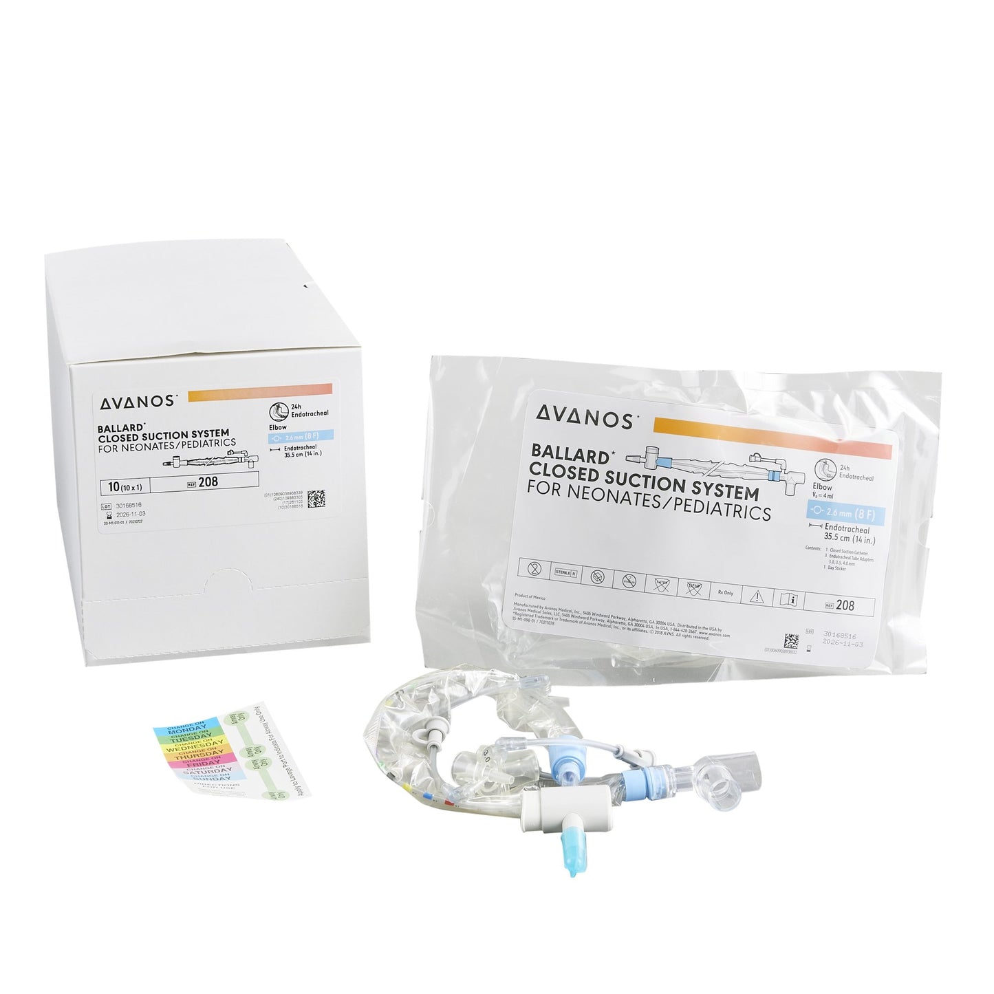 Ballard Trach Care™ Neonatal Tracheostomy Elbow, 14 Inch