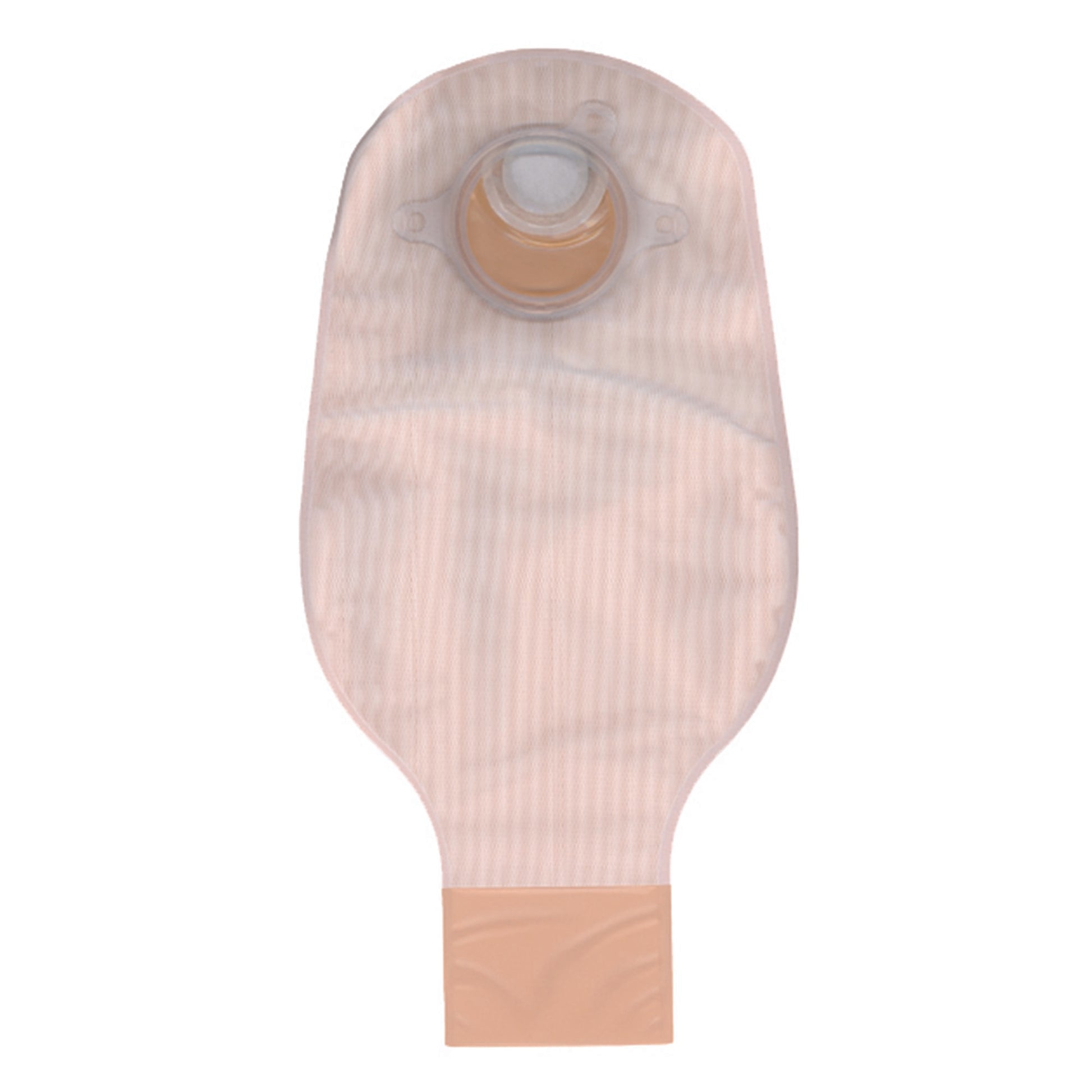 Sur-Fit Natura Two-Piece Opaque Filtered Colostomy Pouch, 70mm flange