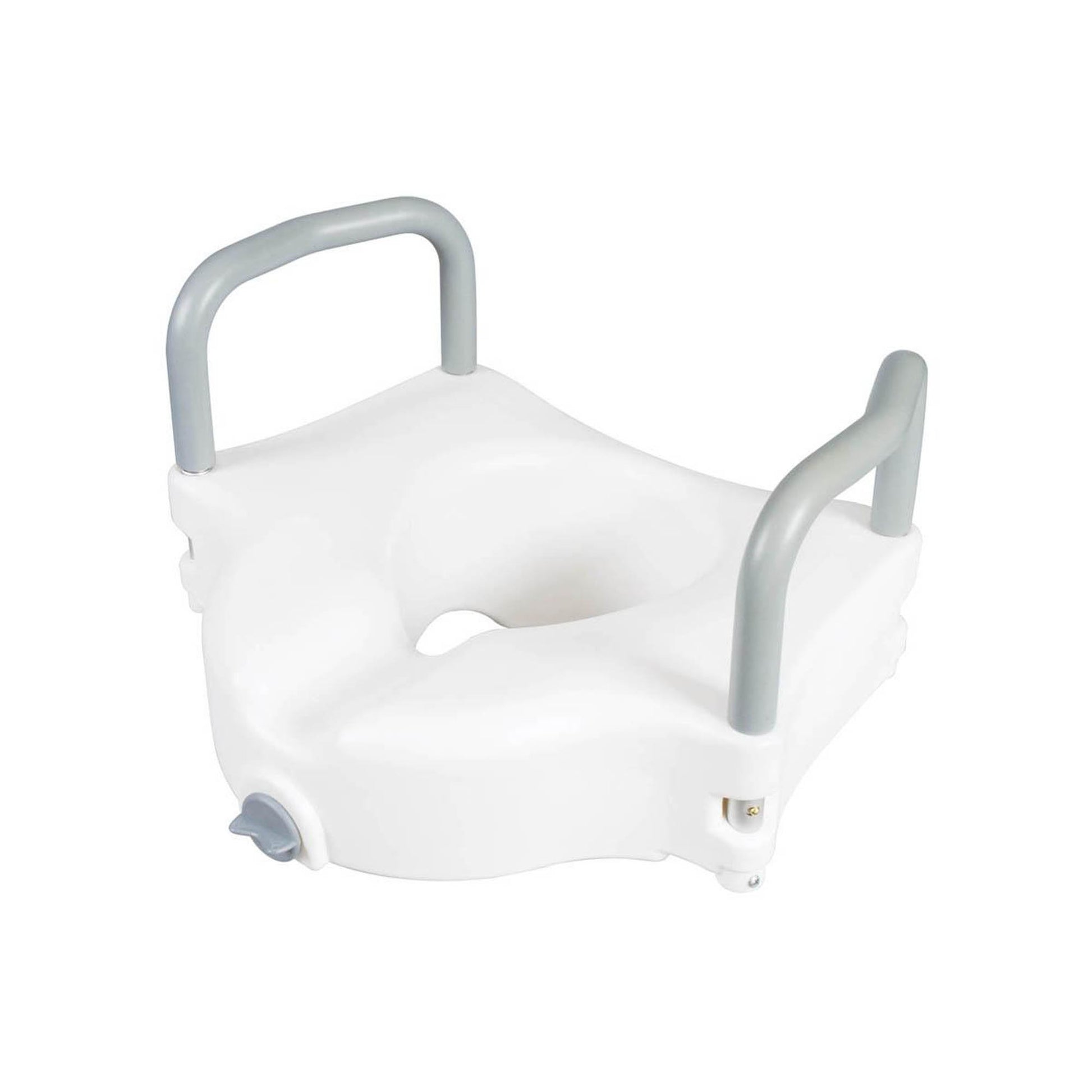 Carex Classics Raised Toilet Seat with Armrests