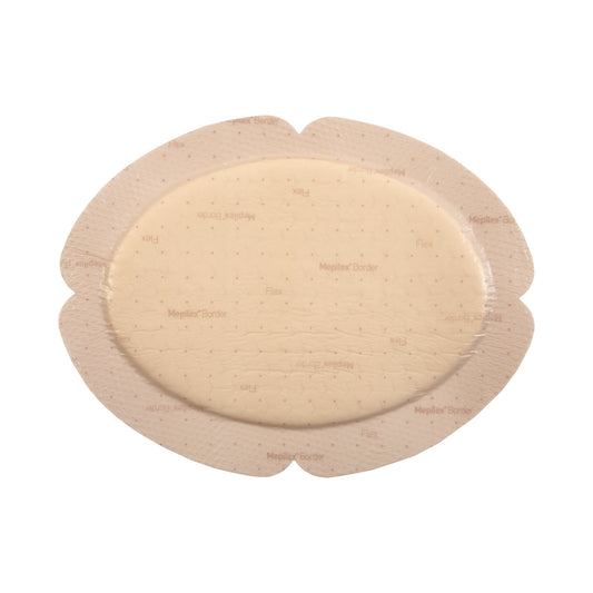 Mepilex Border Flex Silicone Adhesive Foam Dressing, 13 x 16 Centimeter