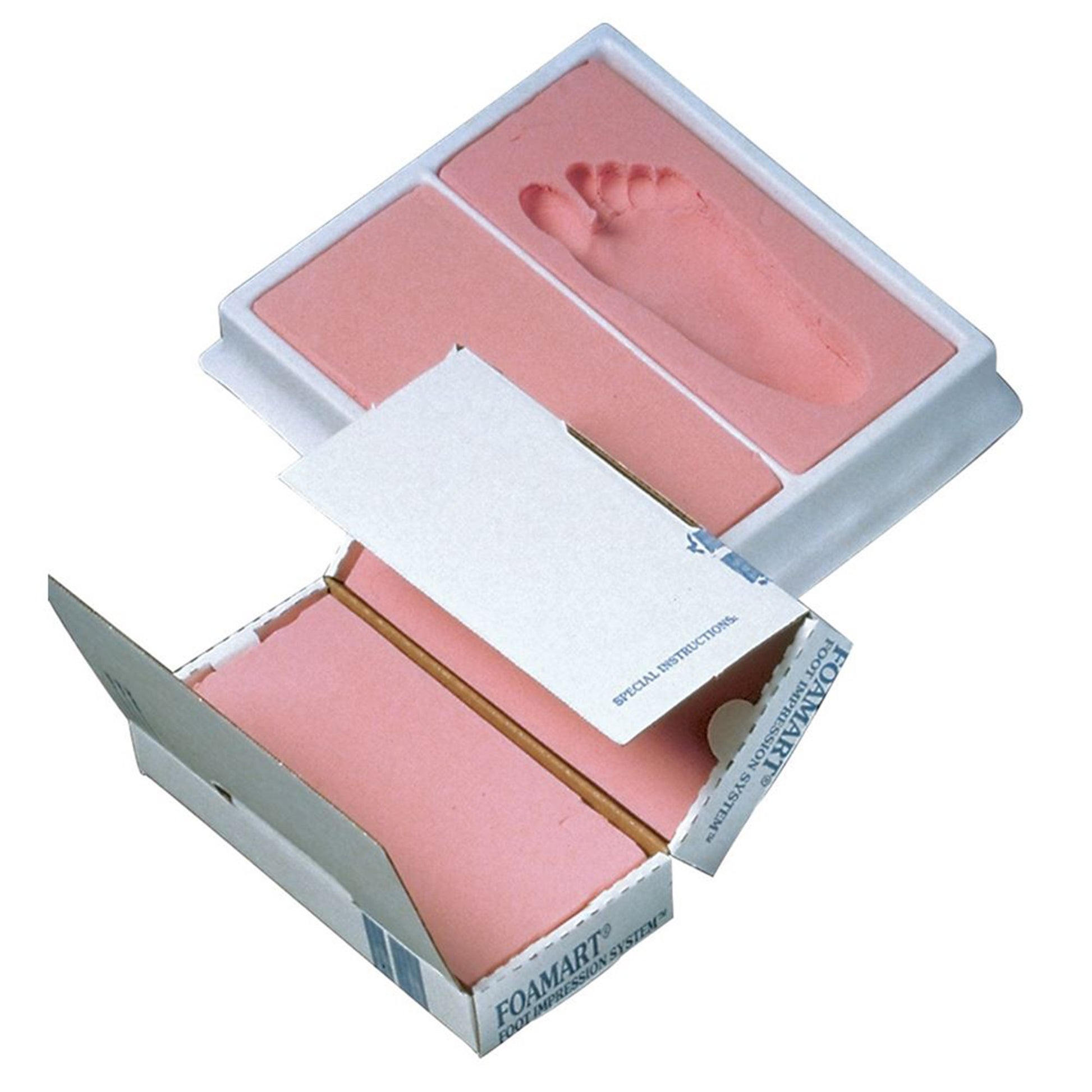 Foot Impression Kit Foamart 2 X 6 X12 Inch