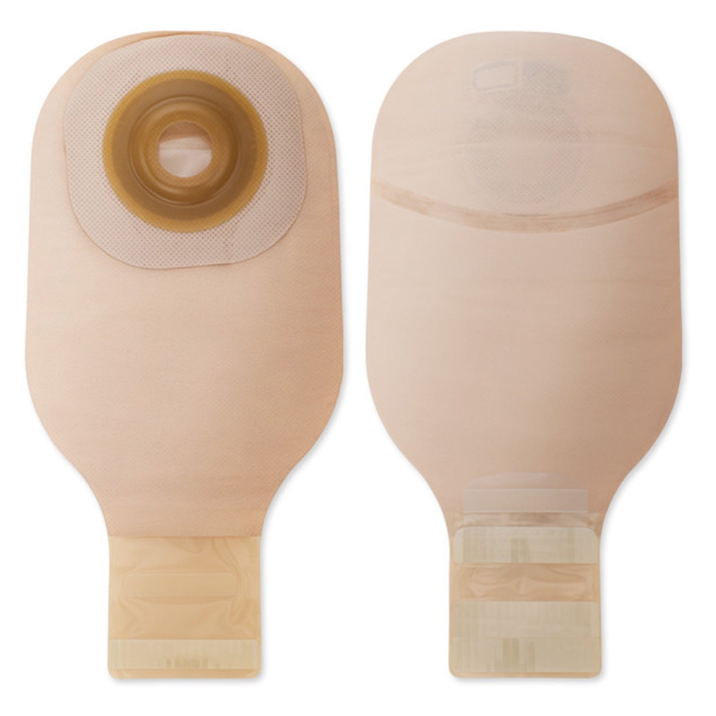 Premier™ Flextend™ One-Piece Beige Ostomy Pouch, Pre-cut to Fit 25 mm Stomas