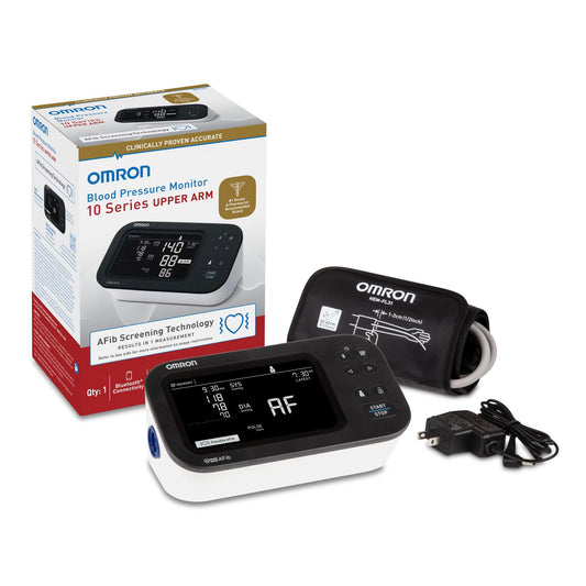 Omron 10 Series Digital Blood Pressure Monitor with Bluetooth Connectivity