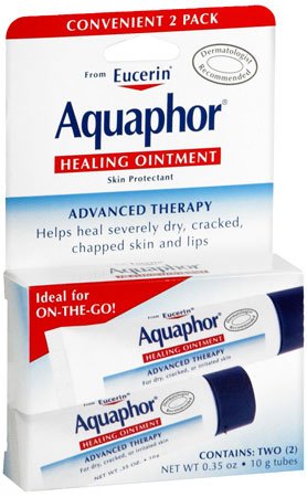 Aquaphor Healing Ointment, Two 0.35-ounce Tubes